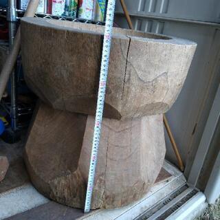 餅つき　臼と杵