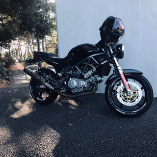 vtr250 カスタム 車体 キャブ型 自賠責来年4月まで おまけ色々