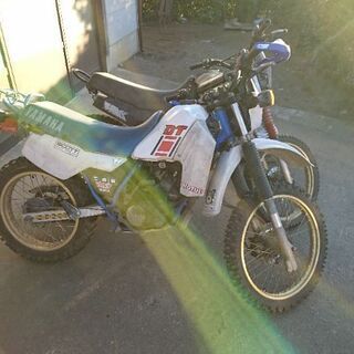 DT200R 林道仕様 1台部品取り付き エンジン快調