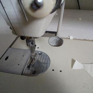 ジューキ職業用ミシン家庭コンセント(糸切り)返し縫い機能付き