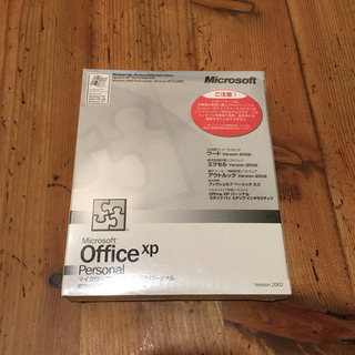 【新品未開封】Microsoft OfficeXP person...