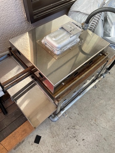 LPガス用イカ焼き機中古品