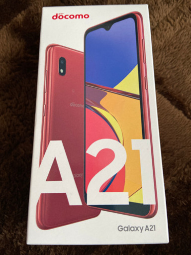 GALAXY A21 赤色