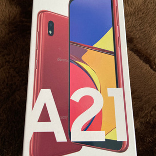 【ネット決済】GALAXY A21 赤色