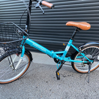 フォルクスワーゲン　折り畳み自転車　Volkswagen 6変速ギア