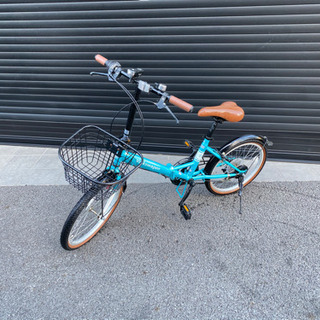 フォルクスワーゲン　折り畳み自転車　Volkswagen 6変速ギア