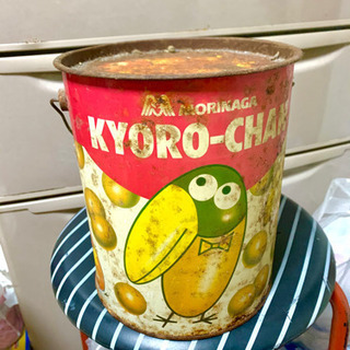 【ネット決済・配送可】むかし懐かしい森永製菓のキョロちゃん缶