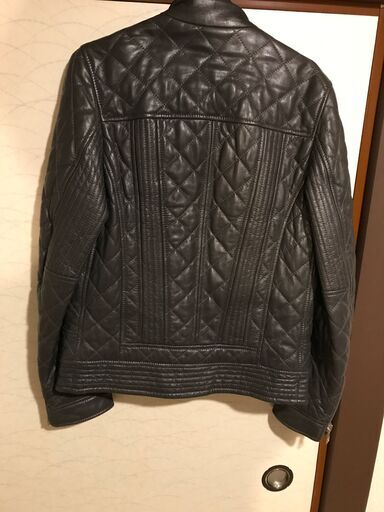 美品 ドルチェ\u0026ガッバーナ ジャケット ブラック レザー ライダース 国内正規品 DOLCE\u0026GABBANA