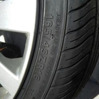（交渉中）16インチ 165/45 16 PCD100 4穴 タイヤ新品 スズキ SUZUKI