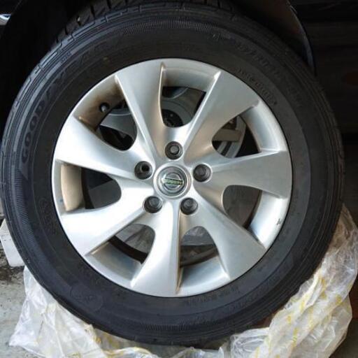4/12いきなりセール！  215/60r16  オフセット45 セレナc26 純正 4本セット