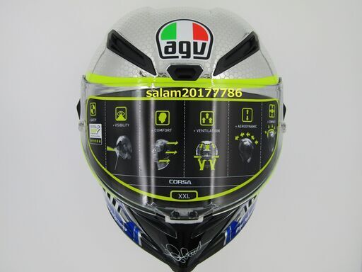 ★24H以内発送★新品★日本未発売サイズ★agv コルサ Mugello2015 XXL(63‐64)