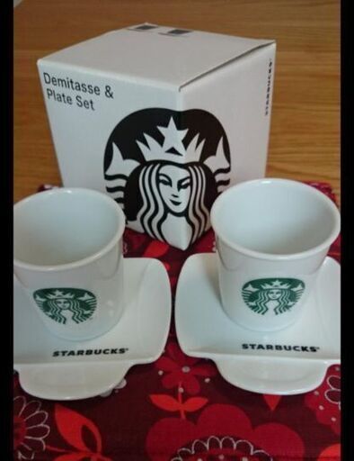 スターバックス デミタスカップ＆プレートセット