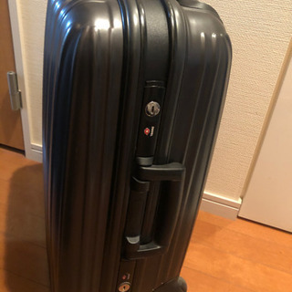 無料☆二輪スーツケース/ブラック