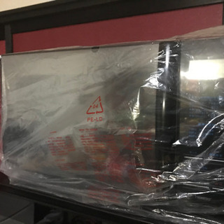 （決まりました）新品未使用　ibistory ミラーガラスフラット電子レンジ