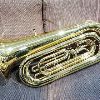 【苫小牧バナナ】JUPITER/ジュピター 管楽器 チューバ JCB-482 マウスピース付き ハードケース入り 音出しOK♪