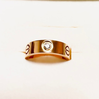 カルティエ ラブリング3Pダイヤ