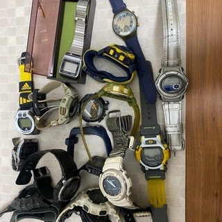 18コ。 カシオ、カシオg-ショック、カシオg- ベイビー、カシオg-クール、アディダス