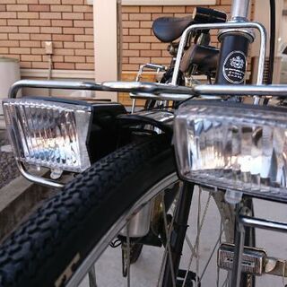 未使用車 KAWAMURA FANTOM 26インチ デコチャリ 昭和レトロ デッドストック フラッシャー