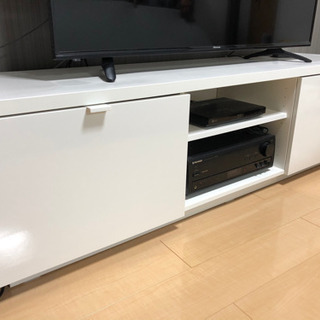 ★値下げしました★IKEA BYÅS ビーオース テレビ台 ハイ...