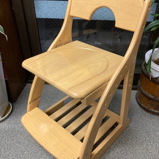 木製 ニトリ 学童椅子 学習机用 椅子 イス チェア キャスター...