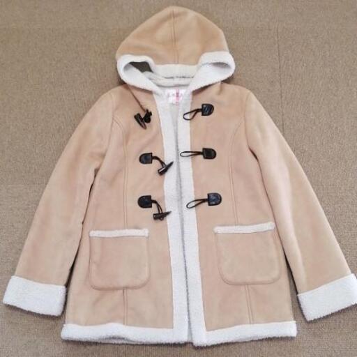 Colzaレディースフェイクムートンダッフルコート Anko めじろ台の子供用品の中古あげます 譲ります ジモティーで不用品の処分