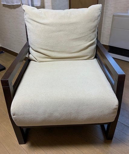 ニトリの組み立て式一人がけソファ Ikgmstrw 池上の家具の中古あげます 譲ります ジモティーで不用品の処分