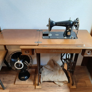古道具 ブラザー ミシン レトロ インテリア