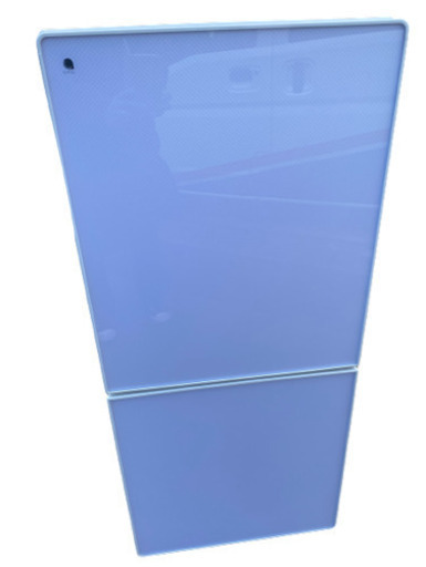 お値下げしました❗2018年製 ユーイング 110L ガラスドア2ドア冷蔵庫（パールホワイト）【右開き】UING UR-FG110J-W[19k)