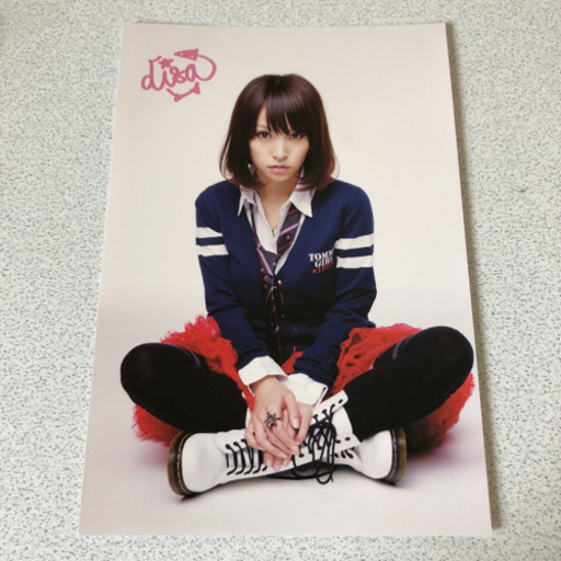 ★【希少:1点もの:歌手:LiSAポストカード①:非売品】★