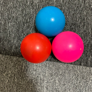 ロシアンボール３個セット（お手玉・ジャグリング・赤・青・ピンク