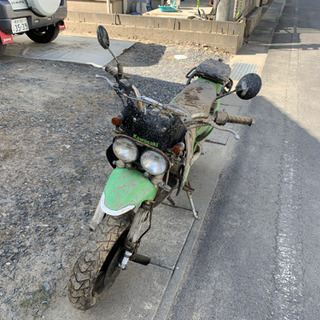 KSRⅡ 80cc 水没車