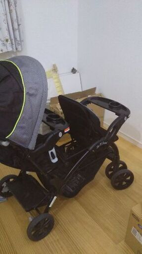 baby trend 2人乗りベビーカー シット&スタンド ダブル