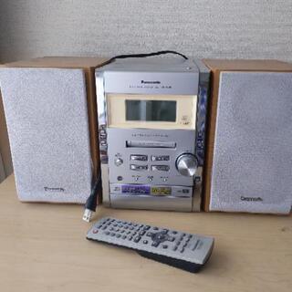 Panasonicミニコンポ　CD&MD