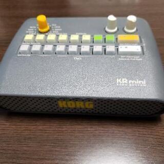 【ネット決済】リズムマシン ドラムマシン KORG KR mini