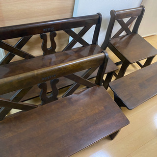 karimoku RUSTIC のダイニングテーブルセット