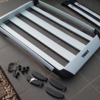 THULE スーリー ルーフラックTH820＋ウイングバーエッジ9582 シルバー