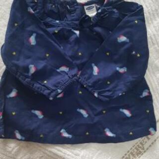 未使用 OLD NAVY 3-6M ベビー ペンギントップス