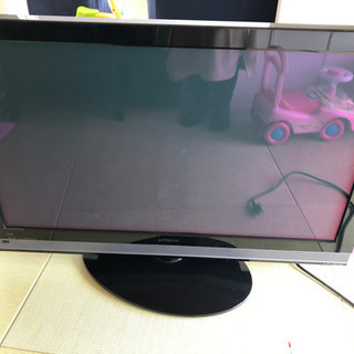 取引中　HITACHI プラズマテレビ　42V型　内蔵HDDレコ...