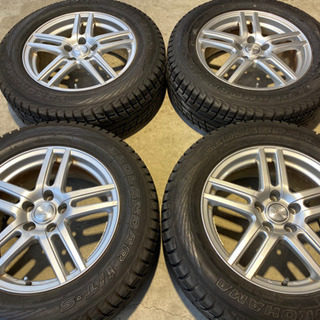 本日交換できます。225/65R17 スタッドレスタイヤ アルミホイール 