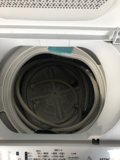 購入者決定。HITACHI2018年製 洗濯機 7キロ - 洗濯機 
