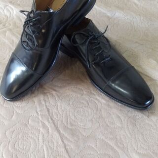 紳士用革靴（黒色）未使用新品です　いかがですか