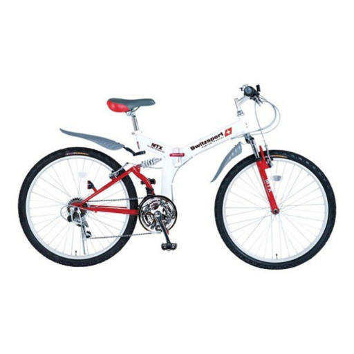 Switzsport 折畳自転車 スウィツスポート F26L SW-MA26L 26インチ 18段変速 街乗り サイクリング おしゃれ