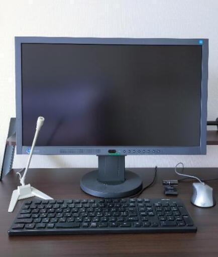 「テレワークに最適」 自作 デスクトップ PC  カメラ マイクロフォン付き