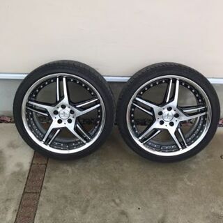 WORK DURANDAL 18ｲﾝﾁ4本ｾｯﾄ！プリウス等に タイヤ、ホイール