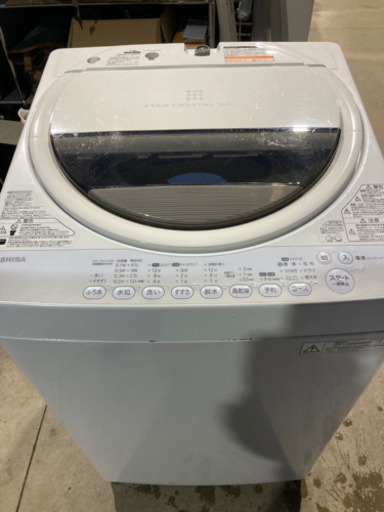 TOSHIBA 6.0kg 全自動洗濯機 AW-60GM 2014年製