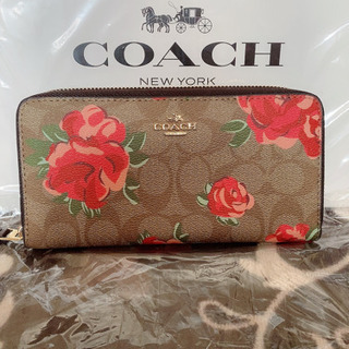 coach長財布