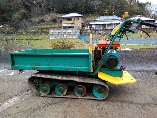 運搬車 立ち乗り乗用 手動ダンプ チクスイ製 フロントミッション