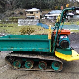 その他 チクスイ 立ち乗り可能 運搬車 手動ダンプ❢❢ 実働 