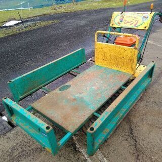 チクスイ 立ち乗り可能 運搬車 手動ダンプ❢❢ 実働 ❢❢ フロント