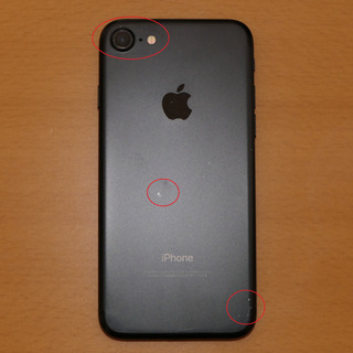 iPhone7 ブラック SIMフリー 95 iPhone 7 Plus 32GB/ブラック SIMフリー 電池容量95% 外装綺麗